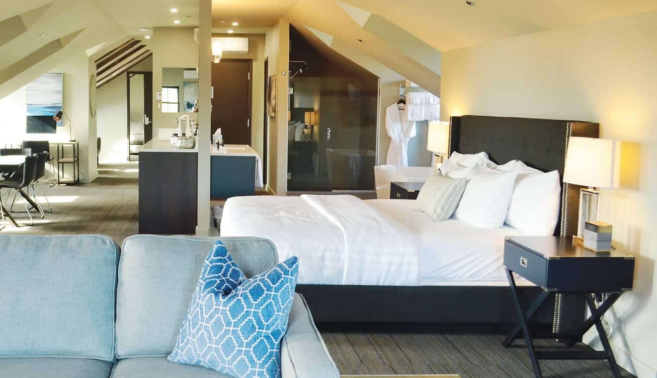A room at The British Hotel