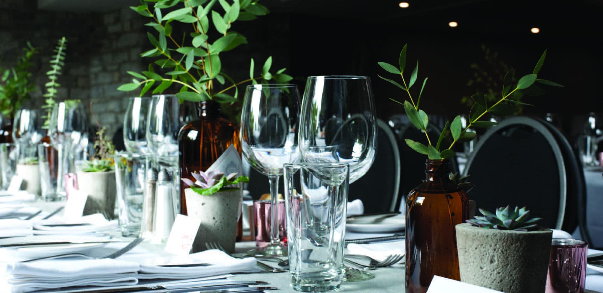 A wedding reception at The British Hotel